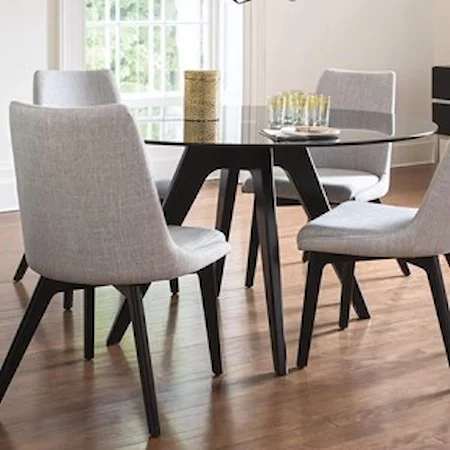 Customizable Round Dining Table